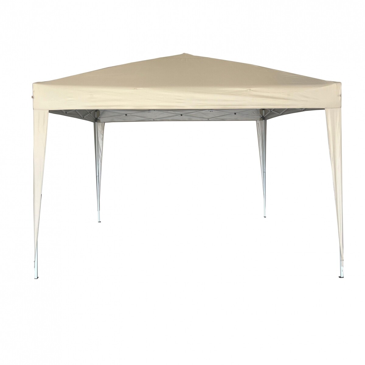 GAZEBO - ACERO NATURAL-BEIGE PRATO 