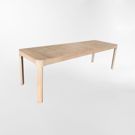 MESA DE EXTERIOR SANTIAGO Beige - RECTANGULAR