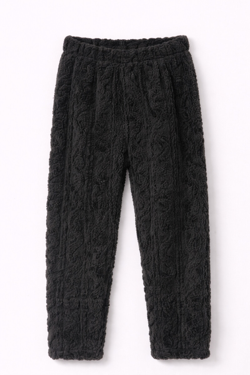 PANTALON PIJAMA ANA - GRIS OSCURO 