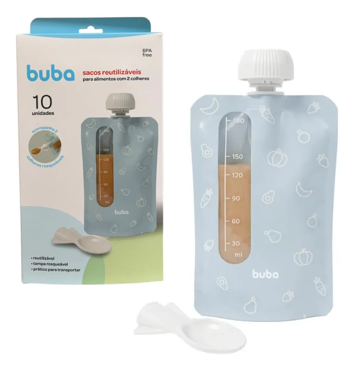 Kit de comida para viajes BUBA 