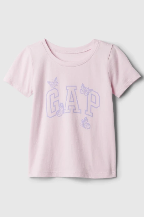 Remera Logo Gap Toddler Niña Light Peony