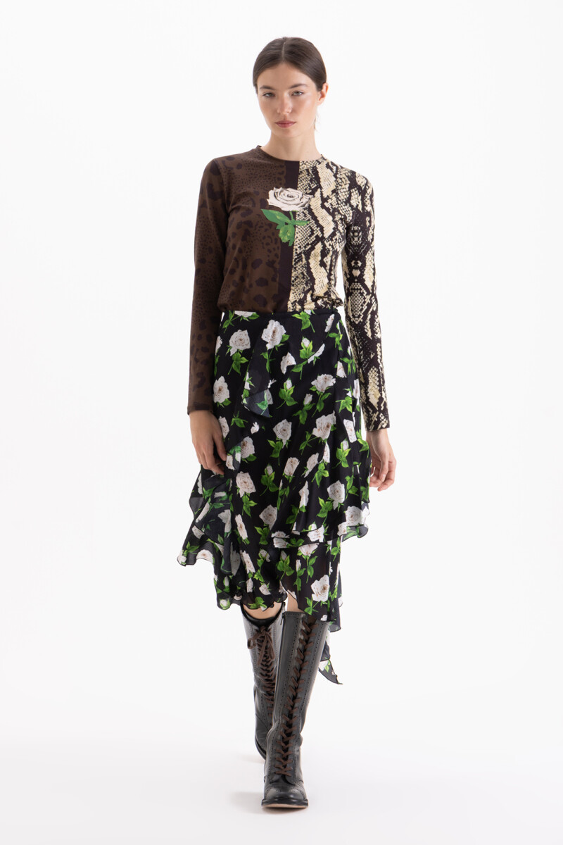 POLLERA MAGGIE Negro