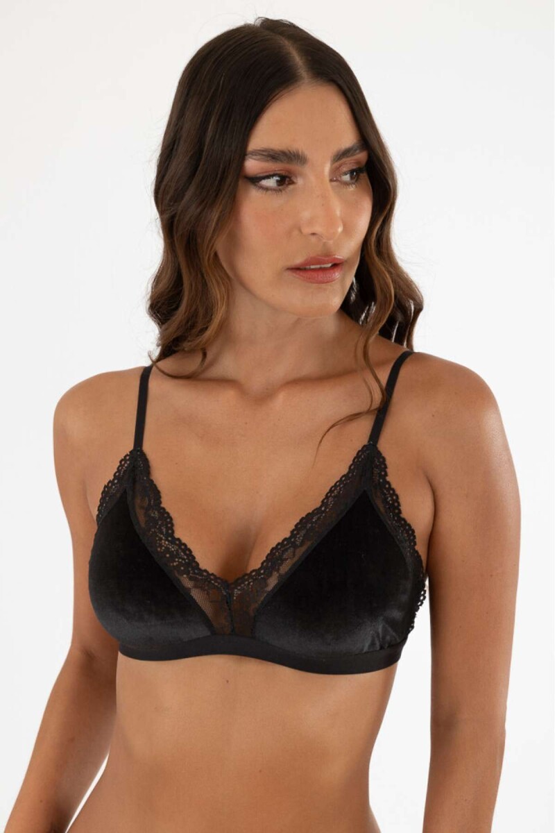 Triangulo Agua Marina - Negro 