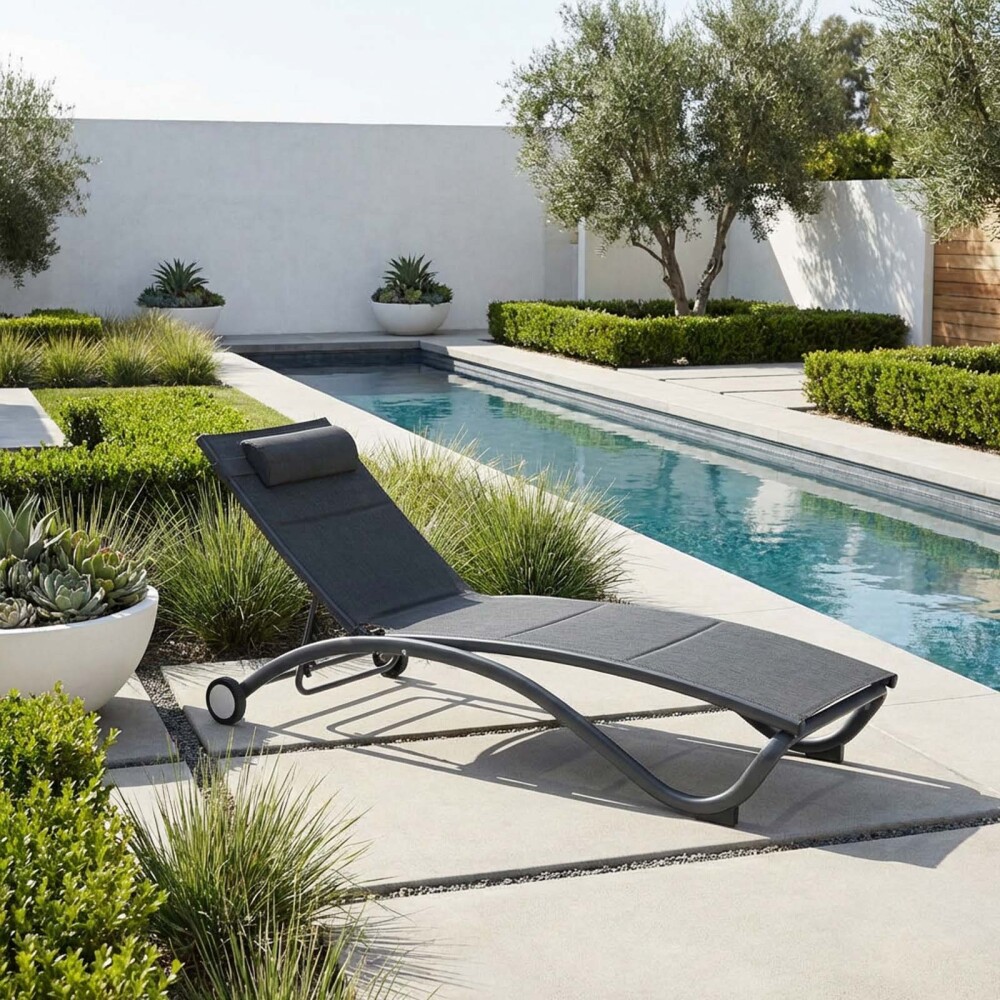 REPOSERA ALUMINIO ALUMINIO GRIS BUZIOS