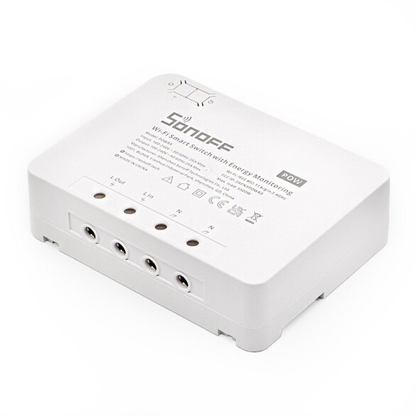 Medidor e interruptor de energía WIFI-POWR3 SONOFF SO0136