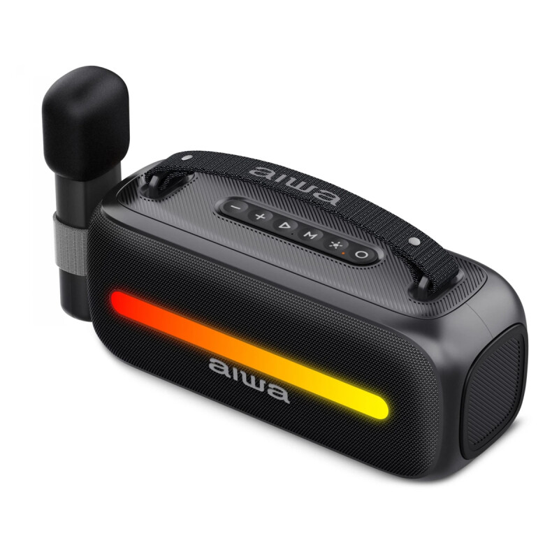 Paralente Activo Bluetooth | USB | FM | Karaoke | 24W PMPO | AIWA | AWS40BT Paralente Activo Bluetooth | USB | FM | Karaoke | 24W PMPO | AIWA | AWS40BT