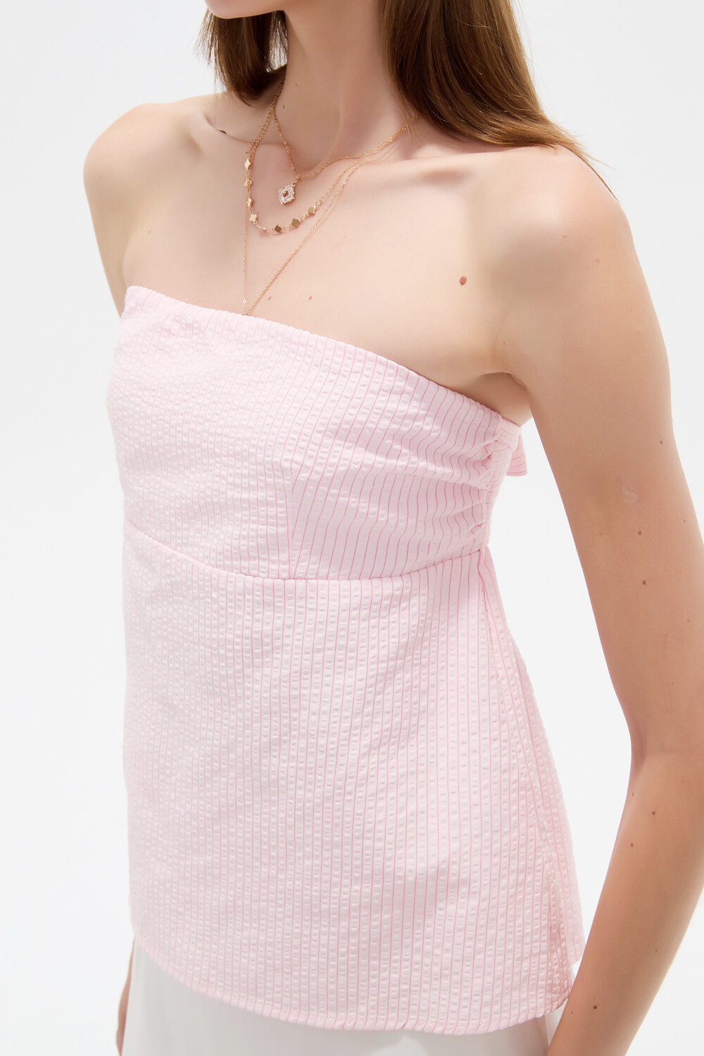 Tops Eiame Rosa Claro