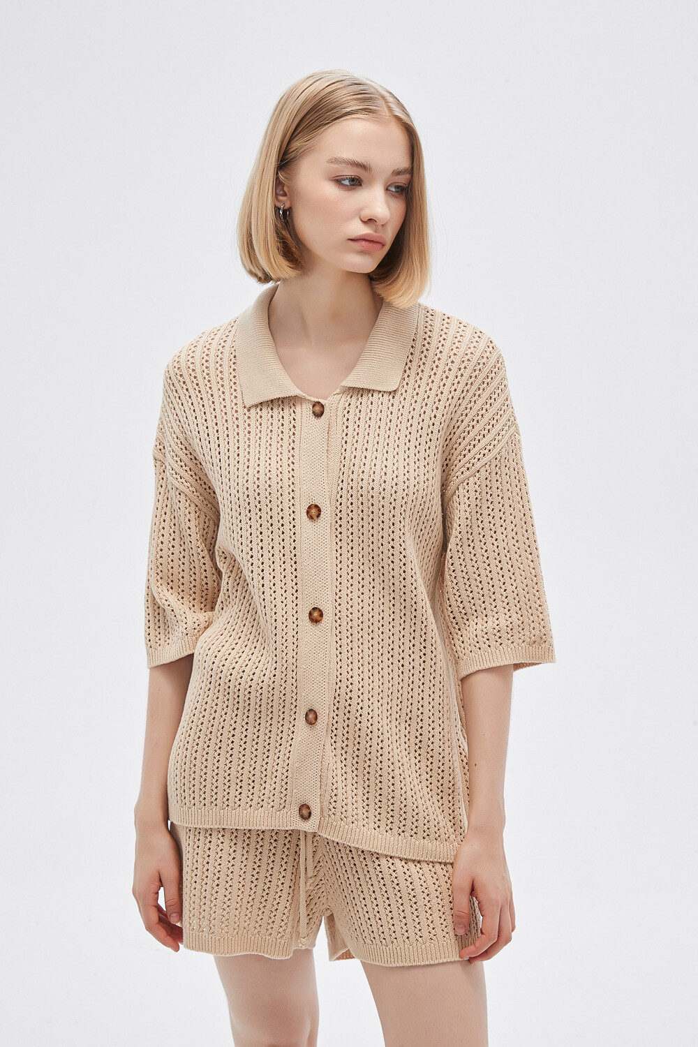 Remera Sham Beige