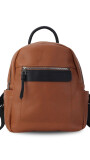 MOCHILA JOHANNESBURGO CARAMELO C/ NEGRO