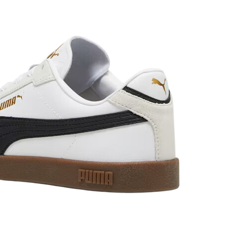 Championes Puma Club Li Era White/Black/Gum