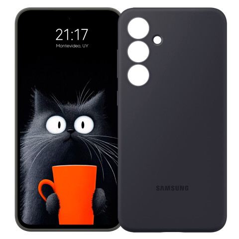 Funda Para Galaxy S24 Fe Silicone Case Ef-ps721cbegww SAMSUNG S24FE SILICONE CASE AZUL