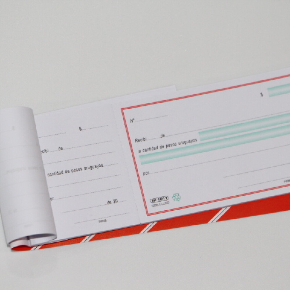 IMPRESO RECIBO COMERCIAL 1011 40 HOJAS IMPRESO RECIBO COMERCIAL 1011 40 HOJAS