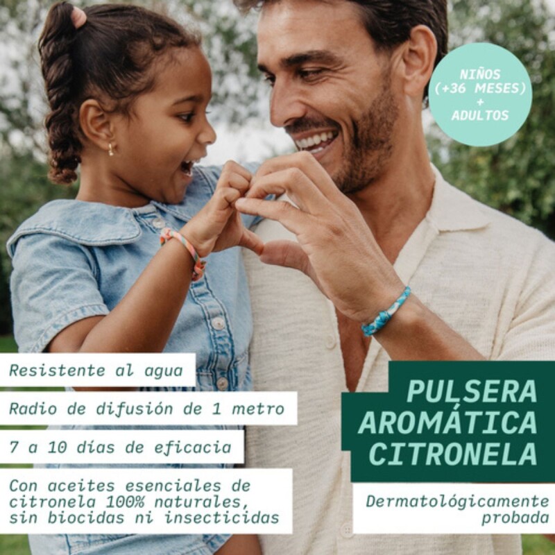 Pack x4 pulseras de citronela anti mosquitos Suavinex Pack X4 Pulseras De Citronela Anti Mosquitos Suavinex
