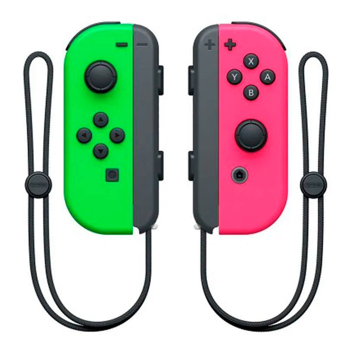 Nintendo - Switch Joy-con Neón Verde / Rosado - Incluye Controladores: Joy-con (L) y Joy-con (R). 