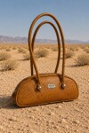 Baguette Bag Crocco Camel