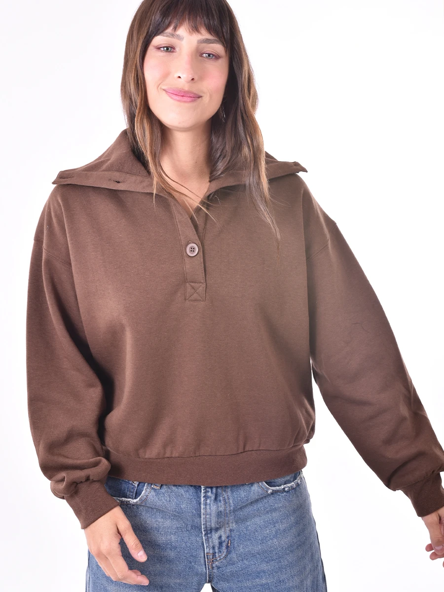 HOODIE ODALIS - MARRON 