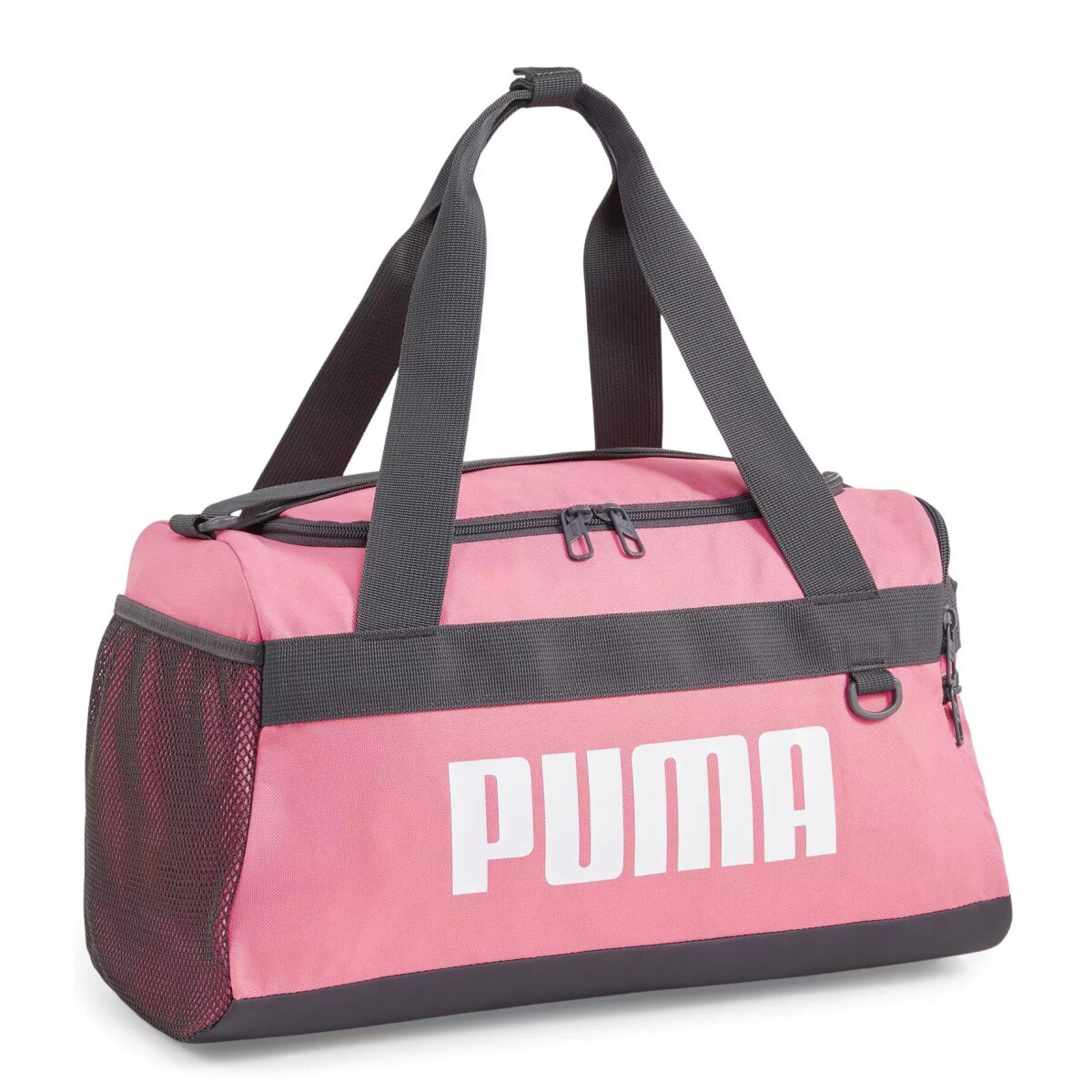 Bolso Puma Duffel Bag XS - Rosado - Negro - Blanco 