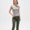 Remera Curea Gris Melange Medio