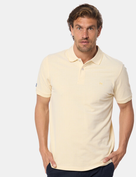REMERA POLO LISA Amarillo