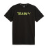 Mens Graphic Tee Train Puma - Hombre Black/lime