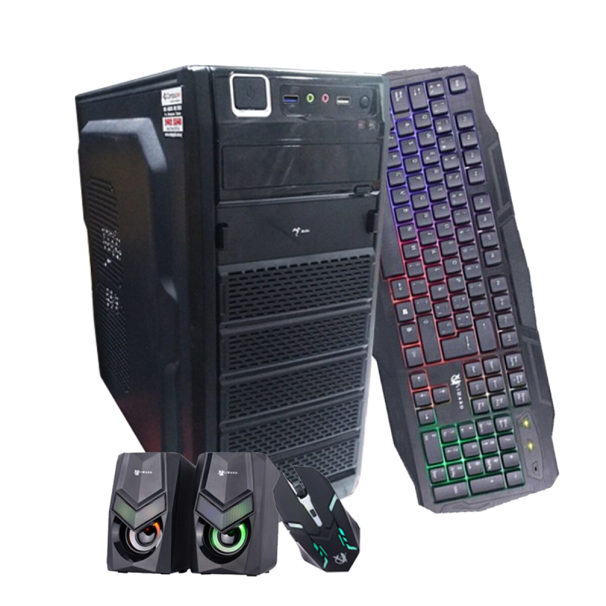 PC Gamer Reacond. Intel i3-7ªGEN. RAM 8GB. Disco Sólido 240GB + Disco Sólido 1TB. Tarjeta Geforce 1050 2GB. Win11 