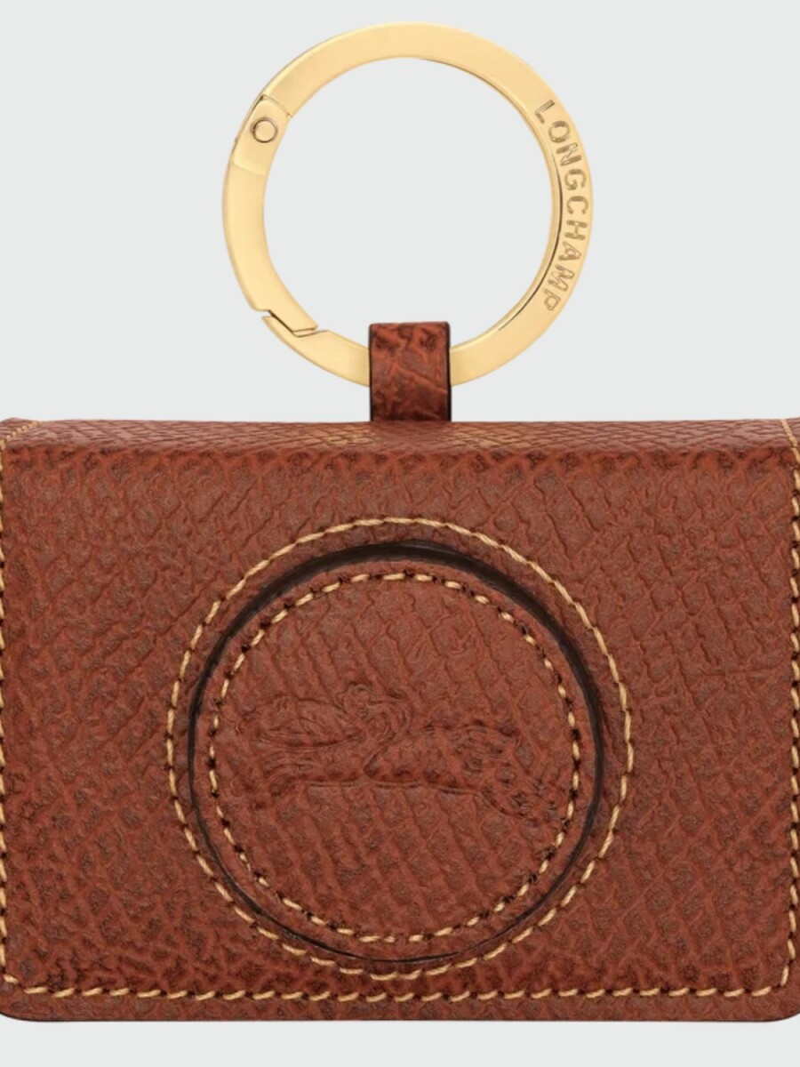 LONGCHAMP - EPURE, LLAVERO CÁMARA 8x5,5x4 CM 
