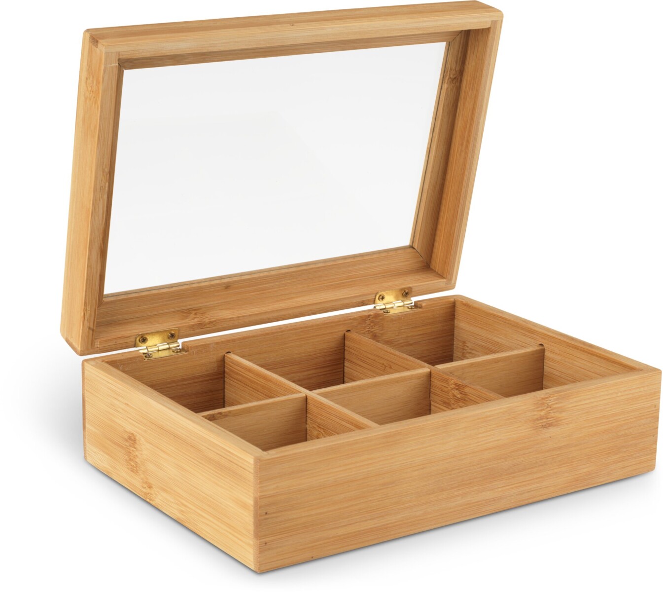 Caja de té STORM A23xL16xA8cm madera 