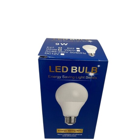 Lámpara Foco Led 9W- Cl009 Luz Fría BLANCO