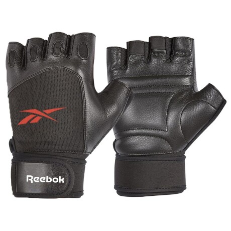 Guantes de entrenamiento Reebok NEGRO-ROJO