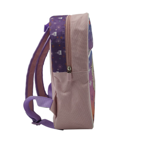 Mochila infantil Frozen Tafeta Chica 35 x 26 cm LILA