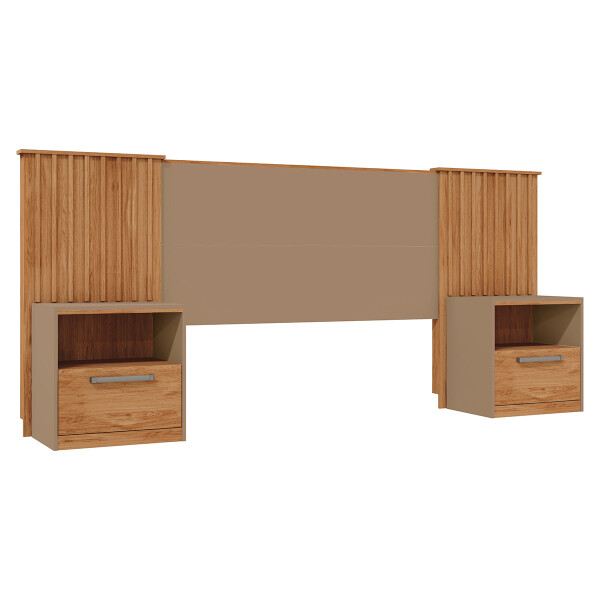 RESPALDO DE CAMA LUCIUS COLOR FREIJO/SUED Respaldo De Cama Lucius Color Freijo/sued