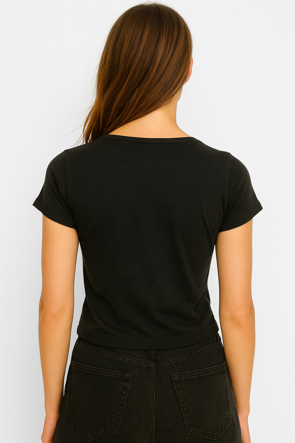 Remera Querias Negro