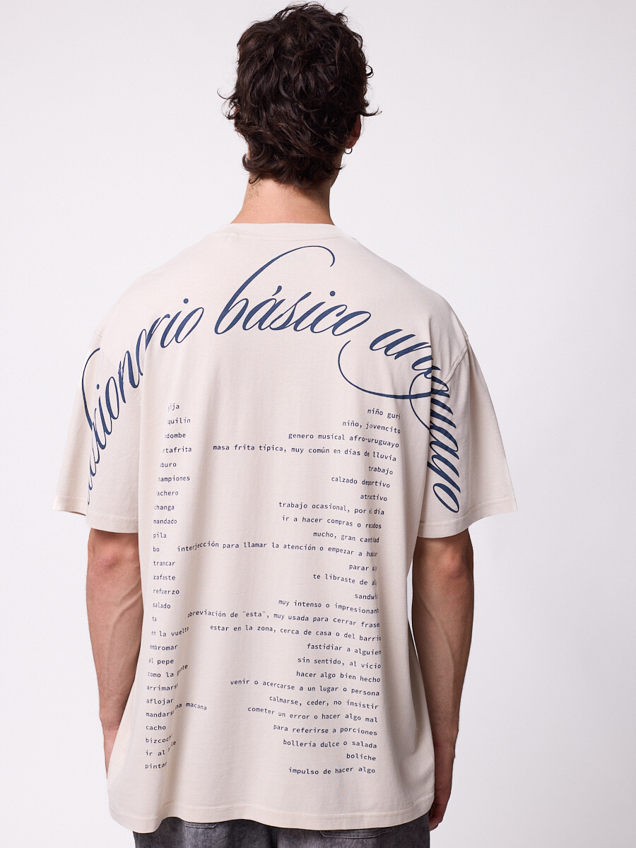 T-SHIRT ITAN DIXIE Hueso