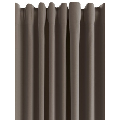Cortina AUSTRA 1x140x300 terciopelo marrón Marrón