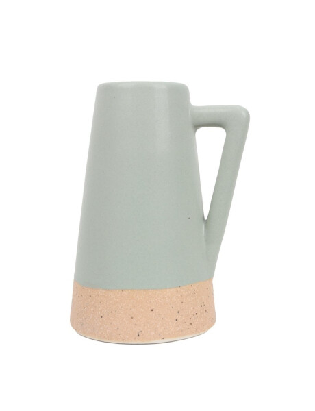 CANDELABRO ASA 6x5x8.3CM CERAMICA VERDE CANDELABRO ASA 6x5x8.3CM CERAMICA VERDE