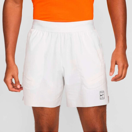 Short NikeCourt Advantage de Hombre Blanco