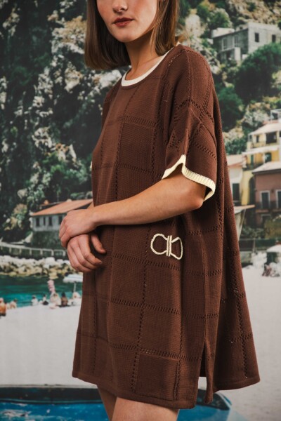 Vestido COSTA Chocolate