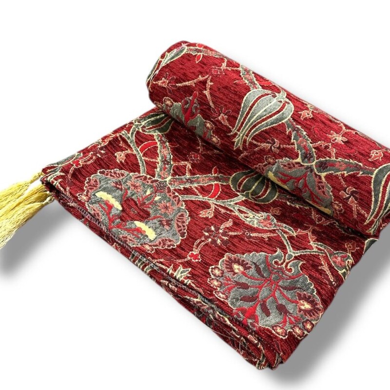 Mantón Royal Tulip II 2,00x1,40 Rojo