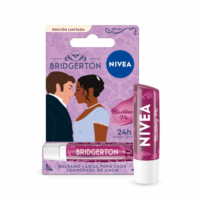 NIVEA LIP CARE BLACKBERRY BRIDGERTON única