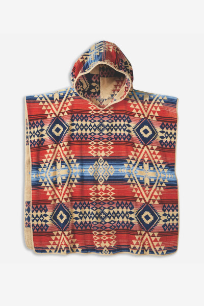 TWEEN JACQUARD HOODED TOWEL Naranja