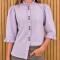 Camisa Carlita Volados Lila Pastel