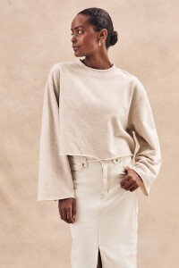Sweater Boutonne Nácar