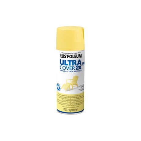 Ultra Cover 2X Pintura Multiuso Satinado Amarillo Limón