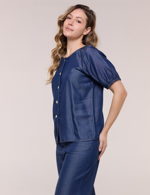 Blusa Denim JEAN OSCURO