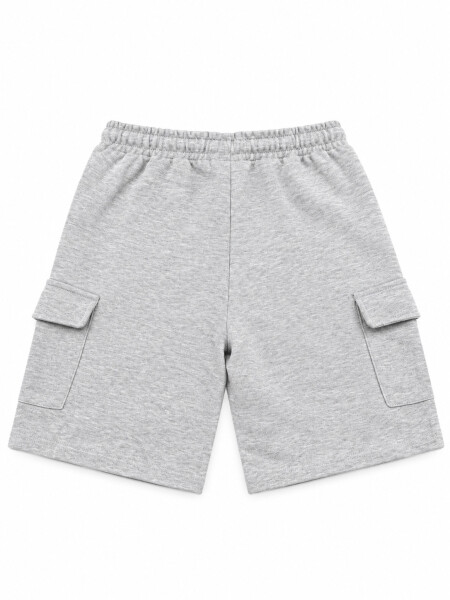 SHORT EBERET GRIS MELANGE M