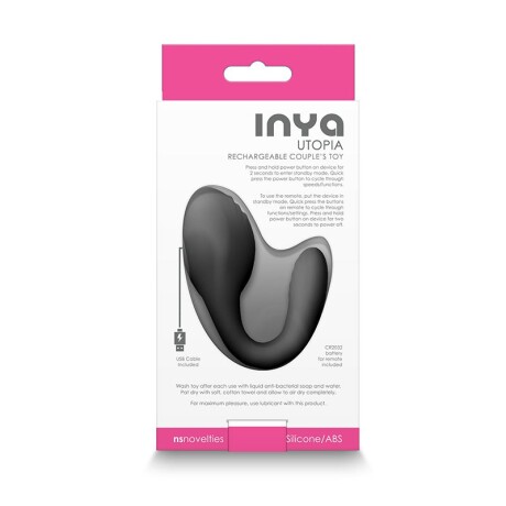 Vibrador para Parejas Inya Utopia con Control Vibrador para Parejas Inya Utopia con Control