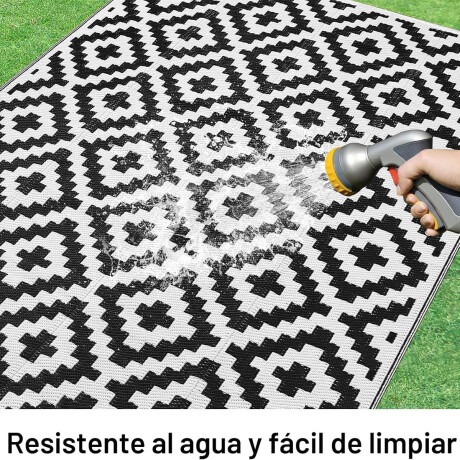 Alfombra Impermeable Patio Exterior Mosaico 150x240 M2
