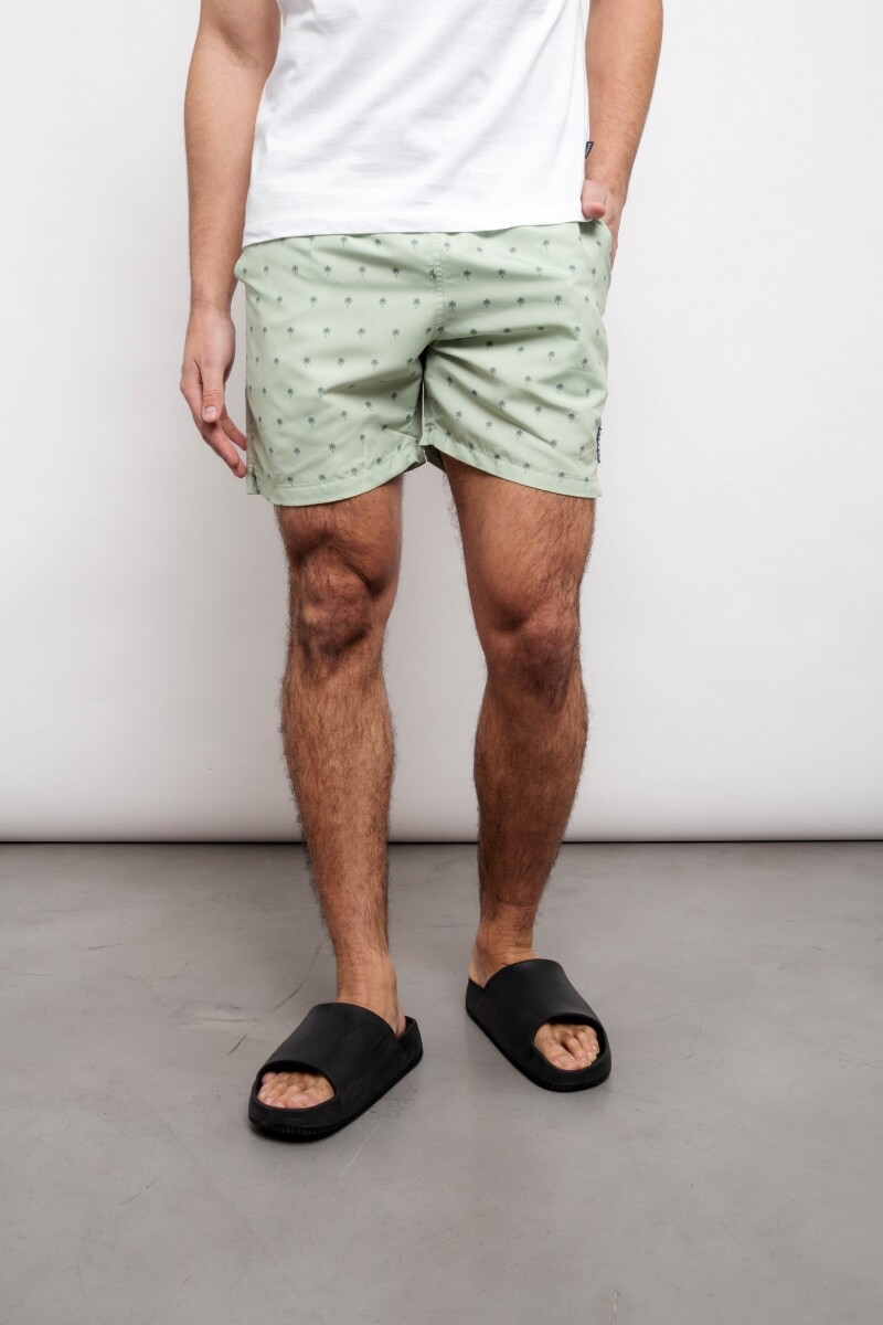 Short de baño Ulises Verde oliva