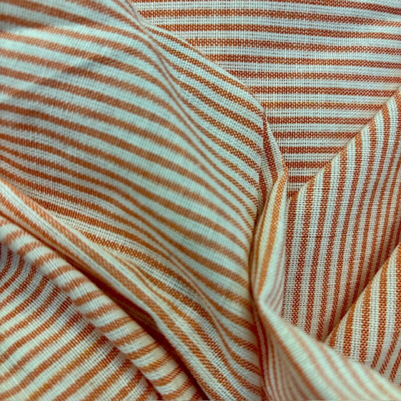 Lienzo rayado Naranja