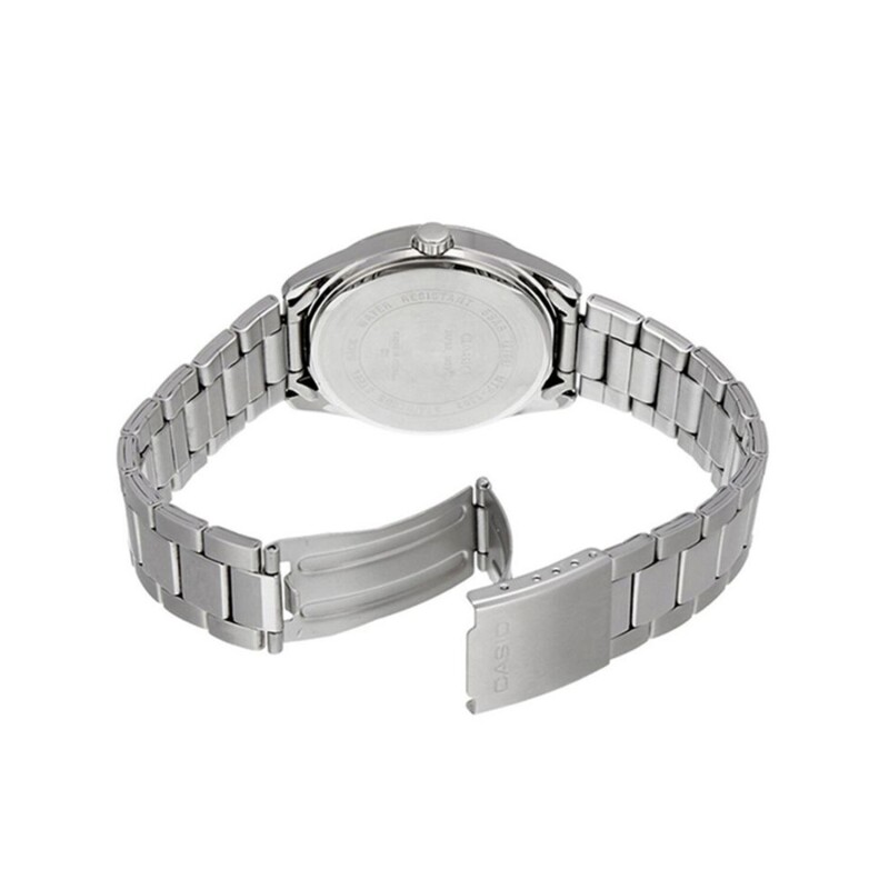 Reloj análogo en acero Casio Negro